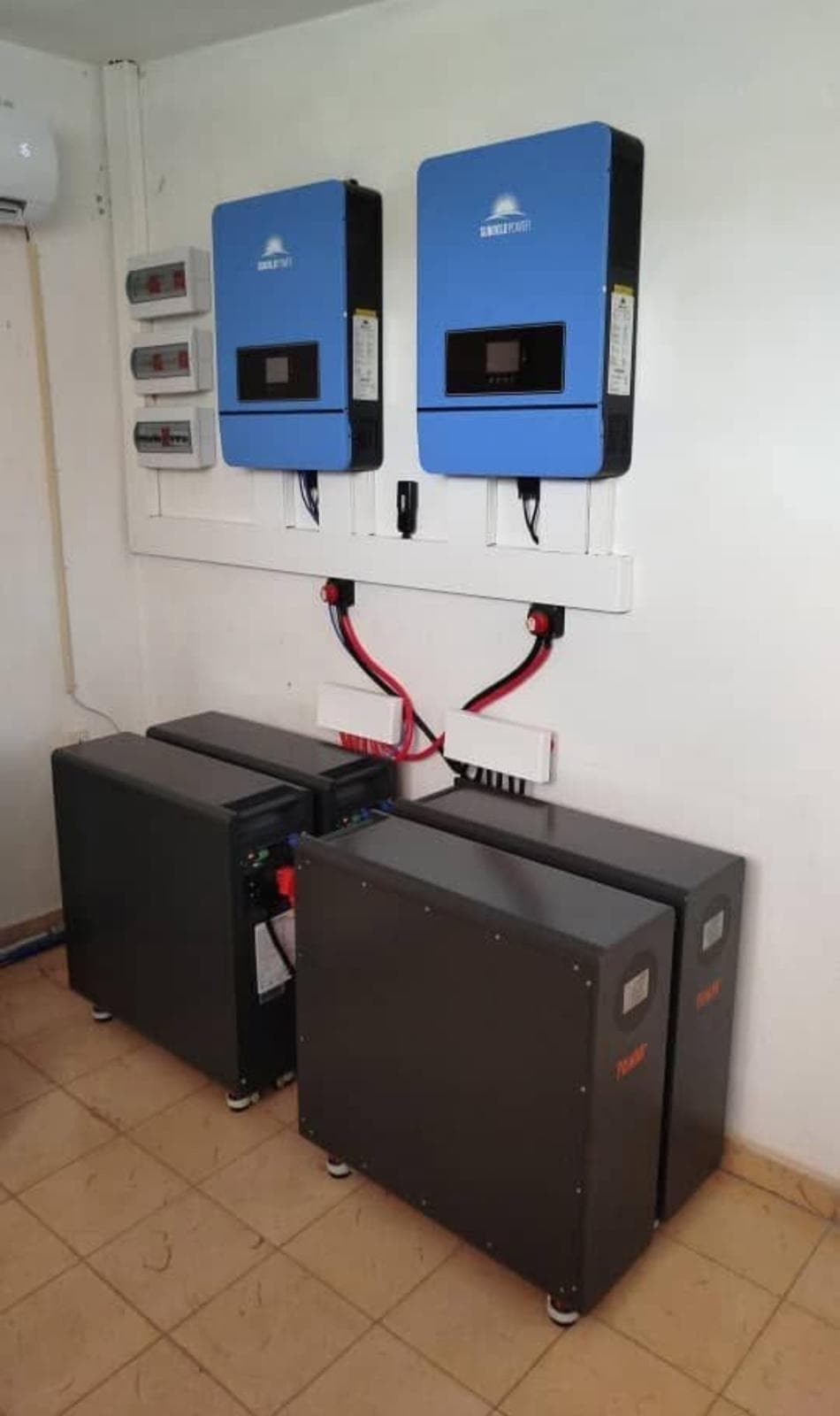 Instalación residencial en La Habana